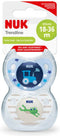 NUK Trend Line - Fopspeen Dental - Orthodontisch - Blauw (2 stuks)