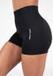 Gorilla Wear Quincy Shorts - Naadloos - High Waist Squat-Proof - Zwart - XS/S