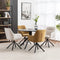 Furnihaus Olivia - Draaibare Eetkamerstoel - Armleuning 360° - Beige