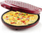 DOMO DO9177PZ - Pizzamaker - Ø 32 cm - 1450 W - Rood