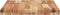 vidaXL - Wastafelblad - met - olieafwerking - 60x50x4 - cm - massief - acaciahout