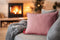 Feel Home - Verwarmend Kussen - Zacht Rose 45x60cm - met 10000mAh Power bank