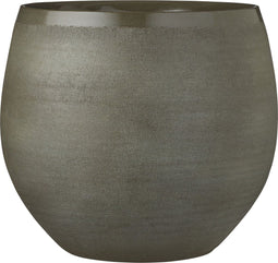 Mica Decorations Douro Bloempot - H28 x Ø33 cm - Terracotta - Groen