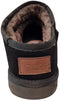 Warmbat Conner CNR4210 - Pantoffel - Suède - Merino schapenvacht - Zwart