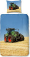 Good Morning Tractor - Kinderdekbedovertrek - 100% Katoen - Multi - (135x200 cm)