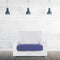 Bankbedekking Eysa JAZ Blauw 85 x 15 x 100 cm