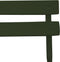 vidaXL - Vouwbare - tuinzetels - 2 - stuks - Donkergroen - Staal