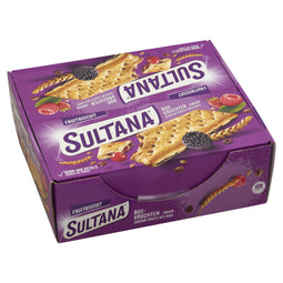 Sultana - Fruitbiscuit Sultana bosvruchten 3-pack | 24 stuks