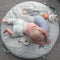 Bright Starts Ingenuity Speelkleed - Babygym - Activiteiten Gym - Cozy Spot - Speeltapijt baby - houten boog