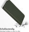 Accezz iPhone 12 Pro / 12 - Premium Leather Slim Book Case - Echt Nappa leer - Groen