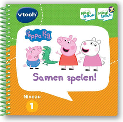 VTech MagiBook - Activiteitenboek Peppa Pig - Interactief verhaal met geluiden - Multicolor