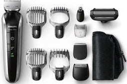 Philips QG3380/16 - Multigroom Trimmer - 10 opzetstukken - Zwart/Zilver