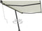 vidaXL - Luifel - vrijstaand - automatisch - 500x350 - cm - crèmekleurig