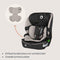Lionelo Billy i-Size - Autostoel ISOFIX - Groeit mee van 76-150 cm - Beige