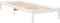 vidaXL - Bedframe - extra - lang - zonder - matras - grenenhout - wit - 90x220 - cm