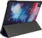 imoshion Tablet Hoes - Geschikt voor iPad Pro 12.9 (2020) / Pro 12.9 (2018) - Design Trifold Bookcase - Space