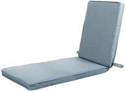 Ligstoelkussen Blauw 190 x 55 x 4 cm