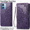 iMoshion Hoesje Geschikt voor Xiaomi Redmi Note 12 Hoesje Met Pasjeshouder - iMoshion Mandala Bookcase - Paars