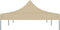 vidaXL - Partytentdak - 270 - g/m² - 6x3 - m - beige