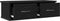 vidaXL - Wandgemonteerde - Ladeplank - Zwart - Eiken - 60x26x18,5cm - Geengineerd - Hout