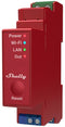 Shelly Pro 1 PM - Relaismodule - 1-kanaals met WiFi LAN Bluetooth en vermogensmeting - Rood