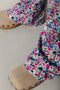 Colourful Rebel Small Flower Peached Flare Broek - Hoge taille - Elastieke taille - M (2022)