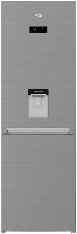 Beko RCNE365E20DZX - Koel-vriescombinatie - RVS - Waterdispenser - A+