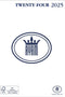 Ryam | Bureau agenda | Twentyfour Wit NL Mundior | 2025 | Genaaid gebonden | 115 x 170 mm | 12 mnd | Blauw |