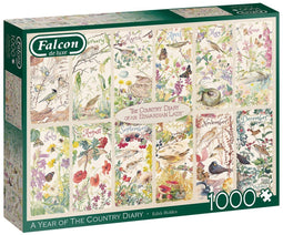 Falcon Country Diary Summer - Legpuzzel - 1000 stukjes - Multicolor