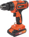 Powerplus POWDP15300 - Accuboormachine 20 V - 78 accessoires - 2000 mAh batterij