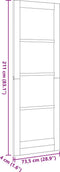 vidaXL - Interne - Deur -