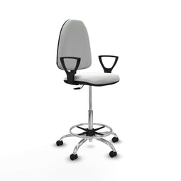 Piqueras y Crespo BFN05RF - Bureaustoel - Hoogteverstelbaar - Wit