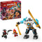 LEGO NINJAGO Zane's strijdmecha - 71827 - 3 minifiguren - 92 onderdelen