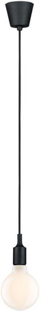 Paulmann Ketil - Hanglamp - Dimbaar E27 max. 60W - Zwart