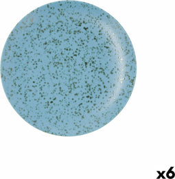Platt tallrik Ariane Oxide Keramisch Blauw (Ø 24 cm) (6 Stuks)