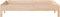 vidaXL - Bed - stapelbaar - 100x200 cm - massief grenenhout - naturel