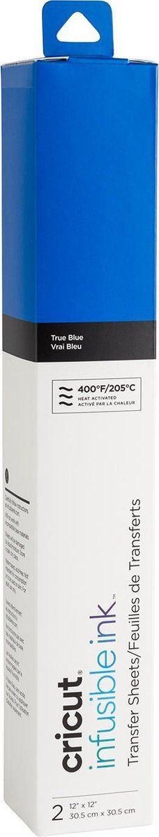 Cricut Infusible Ink Transfervellen – Volblauw (2 vellen)