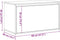 vidaXL - Halbankje - 80x40x45 - cm - bewerkt - hout - artisanaal - eikenkleur
