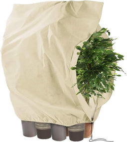 Fleece Plantenhoes 200 x 240 cm Zwart - Vorst- en Weerbescherming