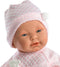 Llorens babypop blank meisje 45 cm met kleding en speen