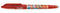 Pilot - Rollerpen PILOT friXion Ball One Piece medium rood | 12 stuks