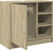 vidaXL - Wastafelkast - 63x29x55 - cm - bewerkt - hout - sonoma - eikenkleurig