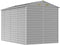 vidaXL - Tuinschuur - 191x300x198 - cm - gegalvaniseerd - staal - lichtgrijs