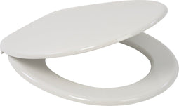 Plieger Royal - Toiletbril - Duroplast - Wit - Met Deksel - RVS Bevestiging