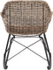 WOOOD Minka Schommelstoel - Rattan - Naturel - 76x56x76
