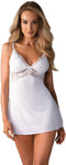 Obsessive Babydoll en String - Erotische Babydoll - Maat S/M - Wit