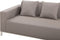 Beliani BELIZE - Loungeset voor 5 - Beige - Kunststof