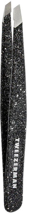 Tweezerman Slant Tweezer Dusted Onyx – Wenkbrauw Pincet - Professioneel Precisie Pincet Met Schuine Punt – Voor Epileren En Haartjes Verwijderen – Roe