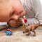 schleich DINOSAURUS- Tyrannosaurus rex aanval - Dino Speelgoed - Speelfigurenset - Kinderspeelgoed voor Jongens en Meisjes - 5 tot 12 jaar - 4 Onderdelen