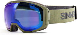 SINNER MOHAWK - Skibril - TRANS+®-lens 100% UV-bescherming - Mat Mosgroen